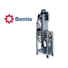 Bemis Packaging Machinery Co. #5500-E-424, Valve Bag Air Packer, Stainless Steel, 10" Butterfly Fill Valve