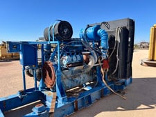 1493 BHP Detroit MTU #16V-2000, 1800 RPM, diesel engine core