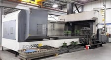 YCM #DCV6030-BF, CNC Gantry Mill, 220" X Travel, 120" Y Travel, 40" Z, 6k RPM, 122" between housing, 236.2" x