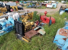 Ellis Williams #WH1000B, triplex mud pump, Caterpillar 3412E engine