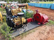 Ellis Williams #WH1000B, triplex mud pump, Caterpillar 3412E engine