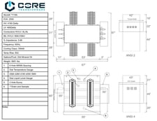 2500 KVA 4160 Delta Primary, 480 Delta Secondary, SUB, Recon(shipment available in 10 days)