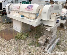 FL Smidth #1860-460-75, Solid Bowl Decanter Centrifuge, 2500 RPM bowl, 60 GPM feed, 460 V., 3/75 HP,