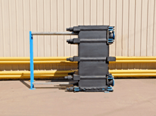 1652 sq.ft. Superchanger #UX-416-UP-204, Plate Heat Exchanger, 150 Psi