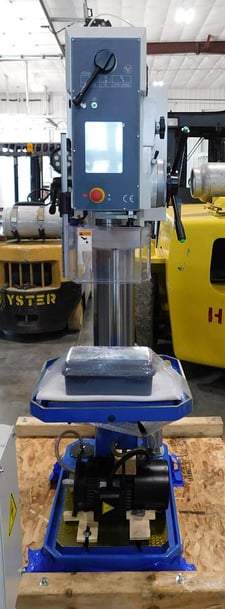 14" Knuth #SSB-50F-Super-VT, single spindle drill, 1.97" drill capacity, 23" x 18" table, 50-2200 RPM