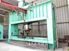 500 Ton, Faccin #PPM, dishing press, 197" blank diameter, 1.57" thickness, at plant site, 1991