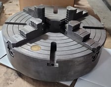 15.75" Bison #4344, 4-jaw chuck, D1-8 Back