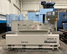 12.6" x 20" Okamoto #OGM-12-20PB, CNC cylindrical grinder, 16" x 2" x 5" wheel, Fanuc Oi-TB, tailstock, 2007