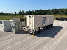 1500 KW Caterpillar #3512, Heavy Duty Mobile Genset, 600 Volts, 1998