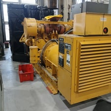 1250 KW Caterpillar #3512, diesel generator set, 600 Volts, 1800 RPM, 1986