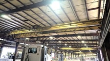 10 Ton, P & H, 59' 8" Span, 23' lift, Class D, Pendant, VFD All Motions, 1998, Qty 2 Avail [#2618]