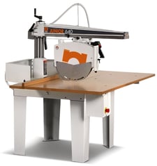 Maggi #JUNIOR-640-CE, Radial Arm Saw, 4 HP, 2800 RPM, 15.75" blade, New
