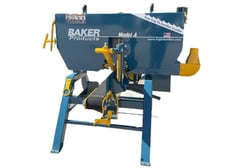 Baker #A, Single Head, Resaw, 3ph, 20 HP TEFC, 6" conveyor, NEMA 12 panel, 240/480 V., New