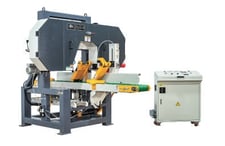 Northtech #NT-300PBX, Horizontal Band Resaw, 40 HP, 2" x 28" wheel, 188" x 2" carbide blade, 4700-6700 FPM