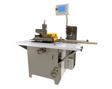 Larick #390, Automatic Shaper, 7.5 HP, 4000-7000 RPM, 0.75 HP feed, 20 FPM feed, New