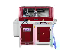 Atech #CRATER-06-AP, Automatic Straight Upcut Saw, w/ Auto-feed, 20" blade, 5.5 HP, 3k RPM, 460 V., New