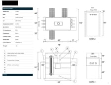 3000 KVA 12470Y/7200 Primary, 480 Delta Secondary, SUB, Recon(shipment available in 10 days)