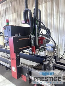 JD Squared #XR12, 42' CNC rotary tube & pipe cutter, 28.25" X, 11.5" Z, 10" chk, Hypertherm Powermax 85 Sync