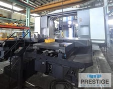 5.12" Daewoo Doosan #DBC-130II, CNC table type horizontal boring mill, 60 automatic tool changer, 118.11"X