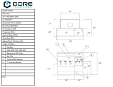 150 KVA 4160GrdY/2400 Primary, 480Y/277 Secondary, PAD, Recon(shipment available in 10 days)