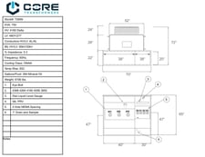 750 KVA 4160 Delta Primary, 480Y/277 Secondary, PAD, Recon (shipment available in 10 days)