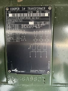 300 KVA 4800 Delta Primary, 480Y/277 Secondary, 3 phase, Padmount Transformer