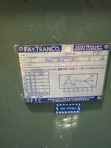 300 KVA 13800 Delta Primary, 208Y/120 Secondary, 3 phase, Padmount Transformer