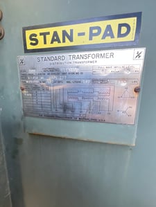 500 KVA 12470 Delta Primary, 480Y/277 Secondary, 3 phase, Padmount Transformer