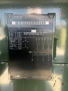 1000 KVA 12470GY/7200 Primary, 480Y/277 Secondary, 3 phase, Padmount Transformer