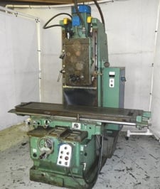 OKK #MH-3PII, 65" x15" table, 45-1600 RPM, #50 taper, automatic cycle, tooling, 1981, #9565