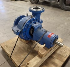 8500 GPM @ 1200' TDH, Goulds #3700 6x8x13A, horizontal single stage centrifugal pump, 870 psi, 1800 RPM