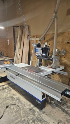 Ironwood #SL300, Sliding Table Saw, 122" cut L, 16" blade, 7.5 HP, 51" rip capacity, Full Length Bridge