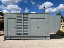 1000 KW MTU #16V2000, diesel generator set, 480 Volts, 400 hours, Tier 2, enclosure w/ base tank, 2007