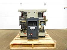 4000 Amp. GE AKR-7F-100, Low Voltage Power Circuit Breaker, 3P, 635 Volts max, w/ RMS-9 programming