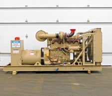 215 KW Cummins #440FDR7012, Standby Diesel Power Generator Set, 480/277 Volts, 1800 RPM, 264 KVA, 323A