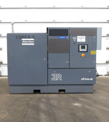 Atlas Copco #ZR-3-C, Air Compressor, 8.5 Bar, 204 I/S, 1800 RPM