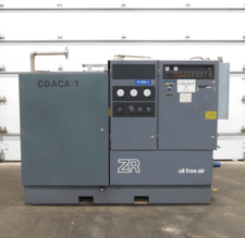 Atlas Copco #ZR-3-CE, Air Compressor, 8.5 Bar, 3000 RPM, 10957 & 65552 hours, AS IS