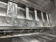 20" x 50" Cumberland #50B, granulator, 100 HP, 5 knife open rotor, 2 bed knives, as-is