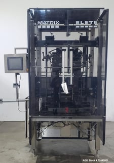 Matrix #1416-S, Vertical Form, Fill & Seal Machine, 70 BPM, 1.75-14" x 2.5-15", Stainless Steel