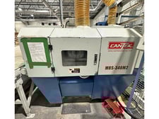 Cantek #MRS-340-2, shifting blades, multi blade rip saw, 15-135 FPM, 2009