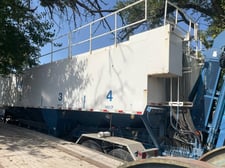 Appco #FS40, sand sillo with conveyor trailer, trailer mounted, 2010