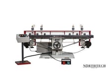 6 Spindle, Northtech #NT-HBSS280, Horizontal Boring Machine, 2 HP, 1/2" chuck, 4200 RPM, 5-1/2" stroke, new
