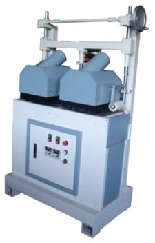 37" Moulding Brush Sander, Northtech #NT-MBS37-2T, 2 head, 12" x 37" ea, 10-60 FPM, 500-900 RPM brushes