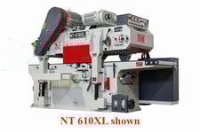 Northtech #NT-820EL, Double Surface Planer, 50/50 HP, dual 8-row cutterhead, 5k RPM, 25-80 FPM, new