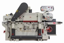 Northtech #NT-820HC, Auto Double Surface Planer, 50/50 HP, dual 8-row cutterhead, 5k RPM, 25-80 FPM, new