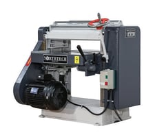 24" Northtech #NT-24K-10HC3S, Helical Head Single Side Planer, 10 HP, 5200 RPM, 20-30 FPM, new