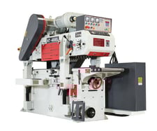 Northtech #NT-400EL, Double Sided Planer, 15/15 HP, dual 6-row cutterhead, 5175 RPM, 25-85 FPM, 32" passline