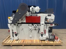 Northtech #NT-400EL, Double Surface Planer, 15/15 HP, dual 6-row cutterhead, 1575 RPM, 25-85 FPM, 32"