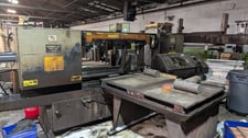 37" x 27" Hem #H160XLM, Dual-column Horizontal Band Saw, 24'  2"  .063" blade, 15 HP, 70-500 FPM, 28" wheel