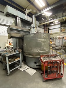 Morando #VK17, Vertical Turret Lathe, 71" swing, 67" table, 50 HP, 1954